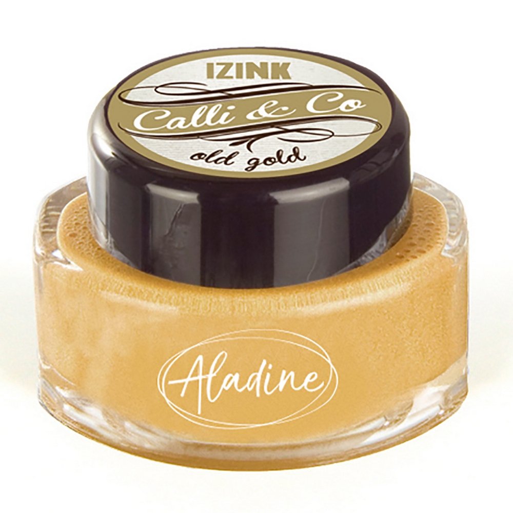 Kalligrafiblæk Calli & Co 15 ml - Gammelguld - Tusch & Blæk, Kunstnerfarver