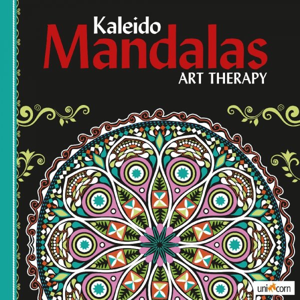Malebog Mandalas Kaleido - Sort