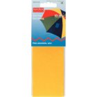 Laglapp av nylon självhäftande 6.5 x 14 cm gul Laglapp av nylon självhäftande 6.5 x 14 cm gul