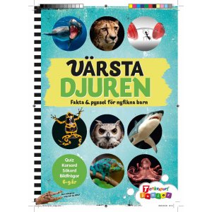 Värsta djuren - Fakta & pyssel för nyfikna barn Värsta djuren - Fakta & pyssel för nyfikna barn