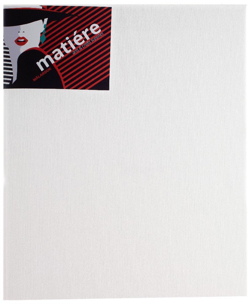 Uppspänd duk Linne 363g - F4 - 24 x 33 cm - Canvas, Målardukar & pannåer