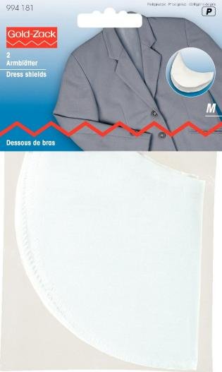Klesbeskyttelse, Str M, hvit, 100% bomull 2 stk - Klesbeskyttelse & tekstilpleie, Lappestoff, reparasjon & tekstilbeskyttelse, Sysaker
