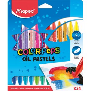 Oljepastellset - Maped - Color'Peps 24-pack