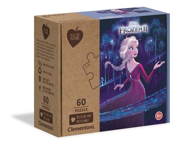Barnepuslespill 60 brikker - Frost 2 (100 % resirkulert)