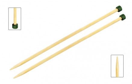 Bambus jumperpinde - 30 cm/2,5 mm - Jumperpinde, Strikkepinde, Strikning, Strikke, hækle, knytte og væve