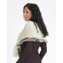 Stickmnster - Stickad poncho-sjal