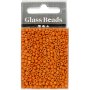 Rocailleperler 3 mm Oransje 25 g