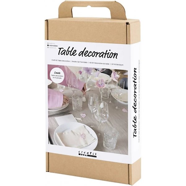 DIY Kit Bordsdekoration, pastellfärger DIY Kit Bordsdekoration, pastellfärger