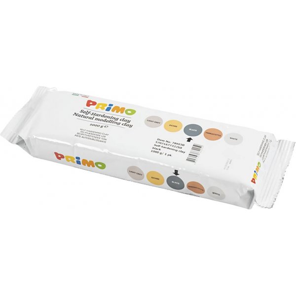 Självhärdande Lera - svart - 1000 g Självhärdande Lera - svart - 1000 g