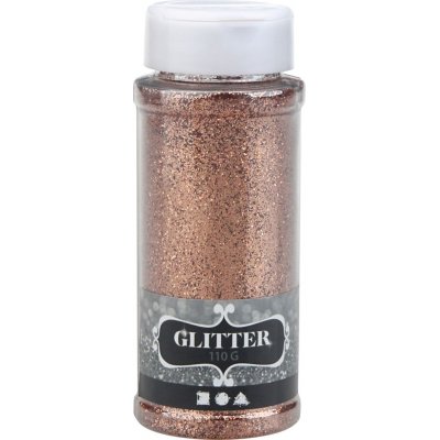 Glitter - koppar - 110 g