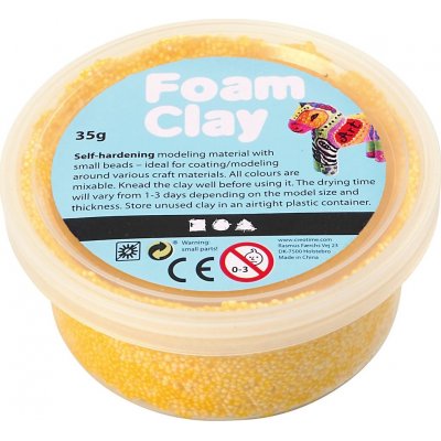 Foam Clay - gul - 35 g
