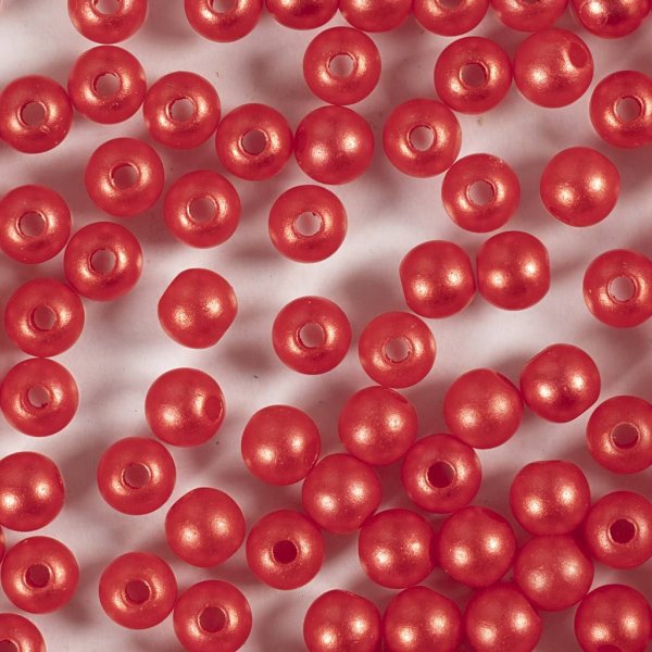 Vaxpärlor 5 mm Röd 100 st Vaxpärlor 5 mm Röd 100 st
