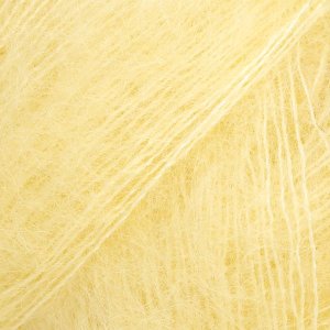 DROPS Kid-Silk Uni Colour garn 25g - Lemonad (52)