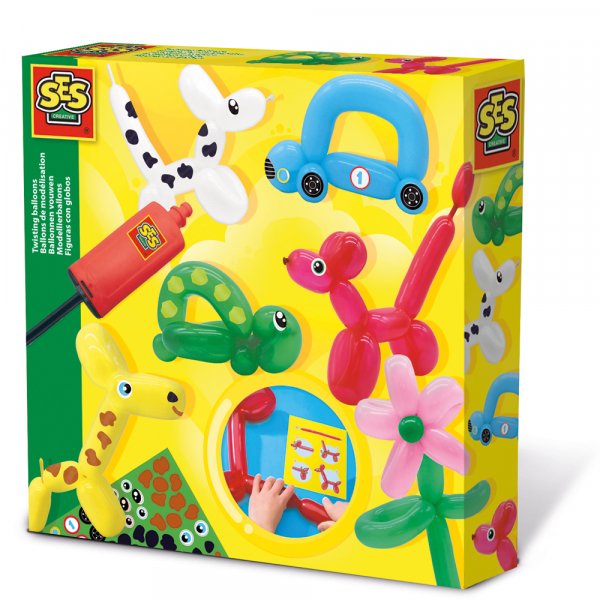 Figurballonger med tillbehör Figurballonger med tillbehör