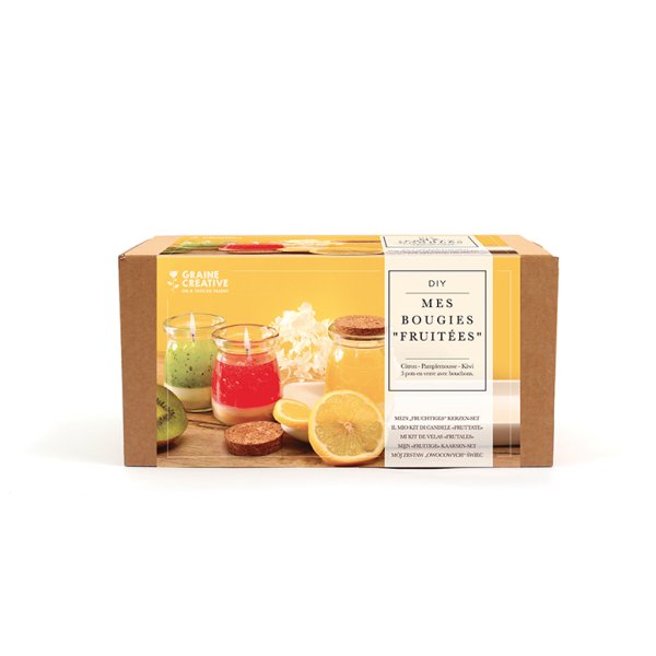 Gör-det-själv kit för fruktljus Gör-det-själv kit för fruktljus