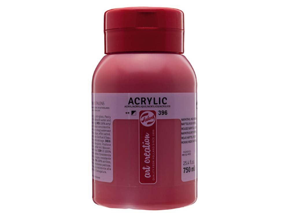 Akrylfärg Art Creation 750 ml - Naphthol Red Medium - Akrylfärger, Konstnärsfärger