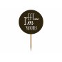 Cupcake toppers - Sweet love 6 st