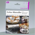 Rena silverflarn 95 x 95 mm - 10 ark fr att dekorera mat