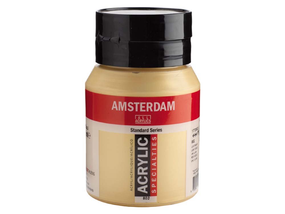 Amsterdam akrylmaling 500 ml - Lys guld - Akrylfarver, Kunstnerfarver