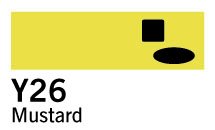 Copic Marker - Y26 - Mustard - Tuschpenne, Penne, Penne, kridt & tusch