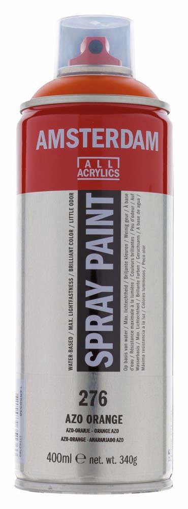 Amsterdam Spray 400 ml - Azo Orange - Spraydåser, Spraymaling, Hobbyfarve