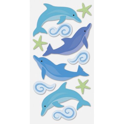 Klistremerkemiks - Delfiner