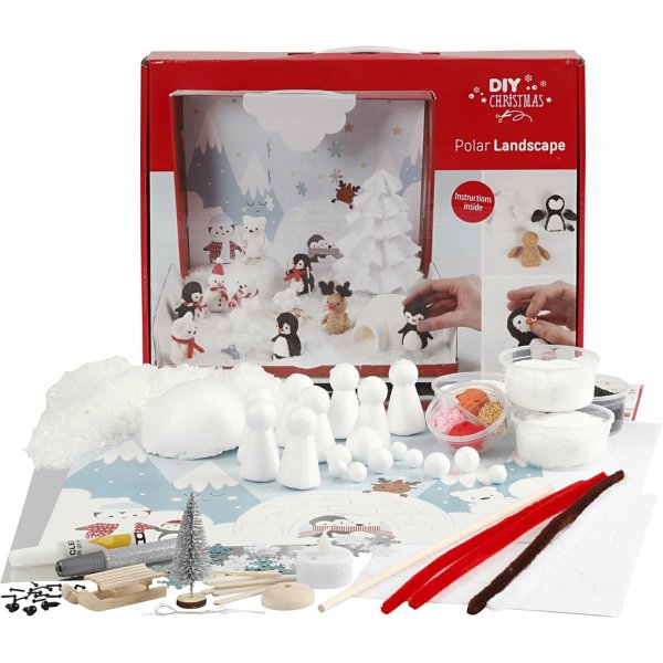 Materialset till Polarlandskap Materialset till Polarlandskap