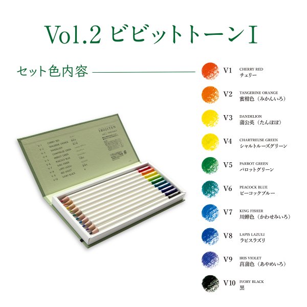 Tombow Irojiten Rainforest farveblyanter 30 stk.