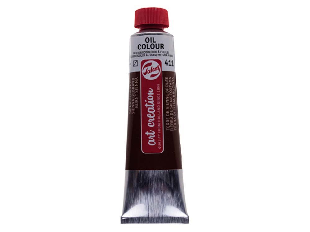 Oliemaling Art Creation 40 ml - Burnt Sienna - Oliefarver, Kunstnerfarver
