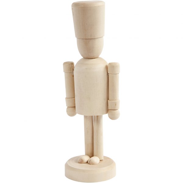 Träfigur - Nötknäppare - 13cm Träfigur - Nötknäppare - 13cm