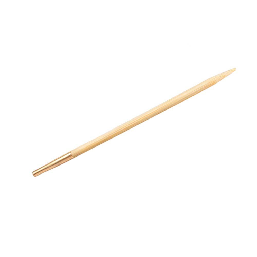 Endepinde Bambus - Standard 4,50 mm - Endepinde, Strikkepinde, Strikning, Strikke, hækle, knytte og væve