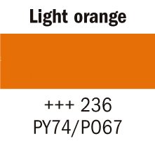 Talens Gouache - Lys orange - Gouache, Kunstnerfarver