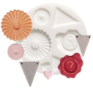 Mini silikonform för dekoration Ø7 cm Mini silikonform för dekoration Ø7 cm