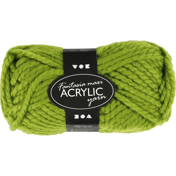 Fantasia Akrylgarn - grn - Maxi - 50 g