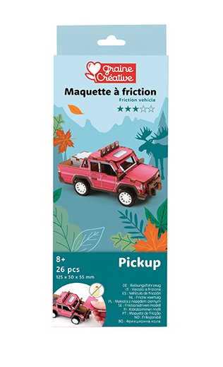 3D-modell i tr� - Pickup