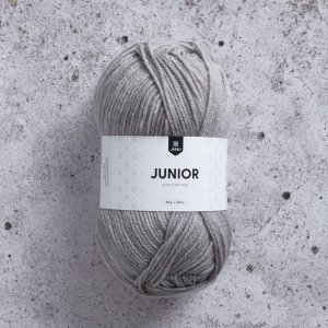 Junior 50g - Ljusgr denimprint