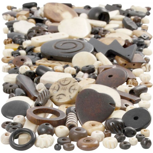 Naturmix p�rlor 5-30 mm - 300 g