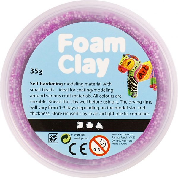 Foam Clay® - neonlila - 35 g Foam Clay® - neonlila - 35 g