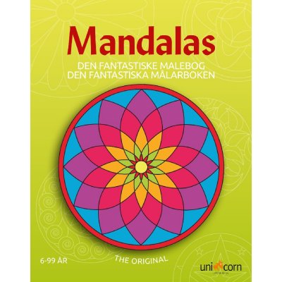 Malebok Mandalas - Den fantastiske fargeboken 6-99 r