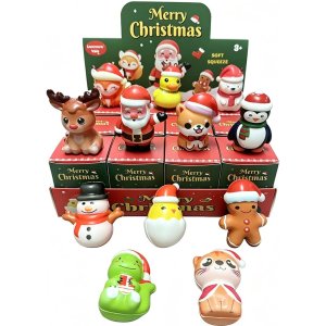 Mystery Squishy Jul Figurer - Slow Rising Mix