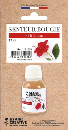 Doftolja hibiskus för ljus, 27 ml Doftolja hibiskus för ljus, 27 ml