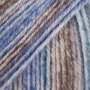 DROPS Fabel Long Print garn 50g - Ocean view (604)