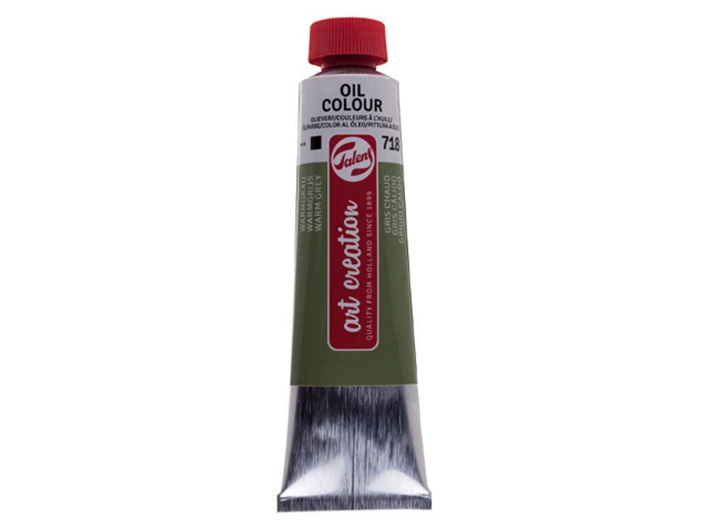 Oliemaling Art Creation 40 ml - Warm Grey - Oliefarver, Kunstnerfarver