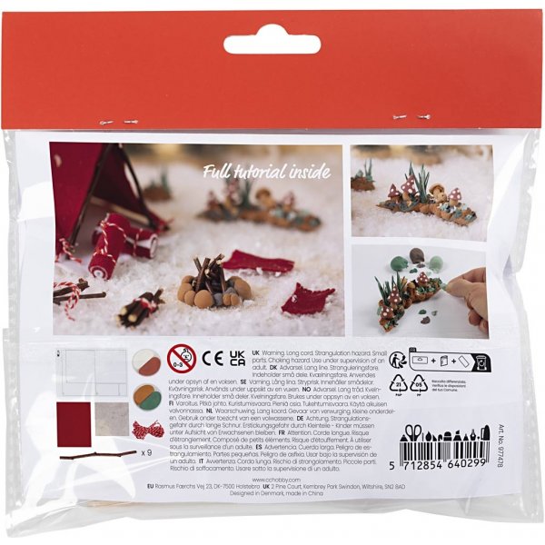 Mini DIY Kit Nissens Dörr - På campingutflykt Mini DIY Kit Nissens Dörr - På campingutflykt