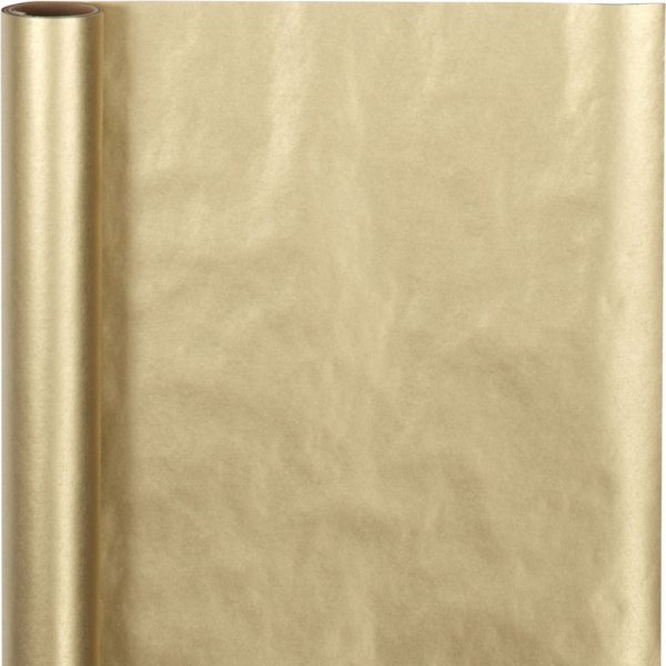 Presentpapper - guld - 5 m Presentpapper - guld - 5 m