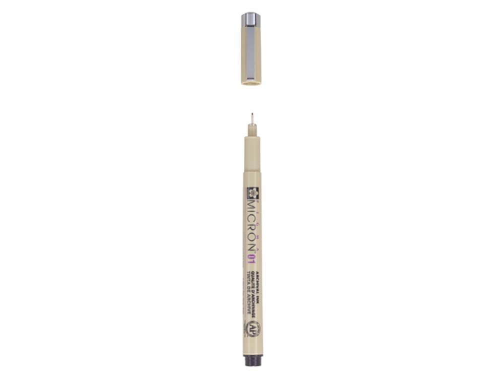 Pigma Micron (01) Sort - 0,25 mm - Fineliners, Penne, Penne, kridt & tusch