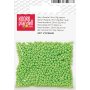 Bohemiska rocaillep�rlor 2,5 mm, 20 g, gr�n