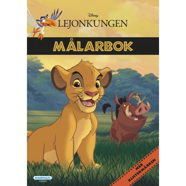 Mlarbok Disney Lejonkungen