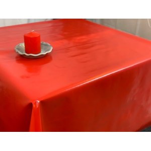 Vaxduk enf�rgad julr�d 140 cm