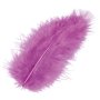 Maraboufj�drar 10 cm violett, 15-pack